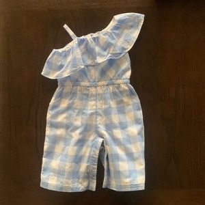 Janie and Jack crop jumpsuit size 12-18 month